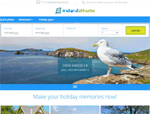 Tablet Screenshot of irelandathome.com